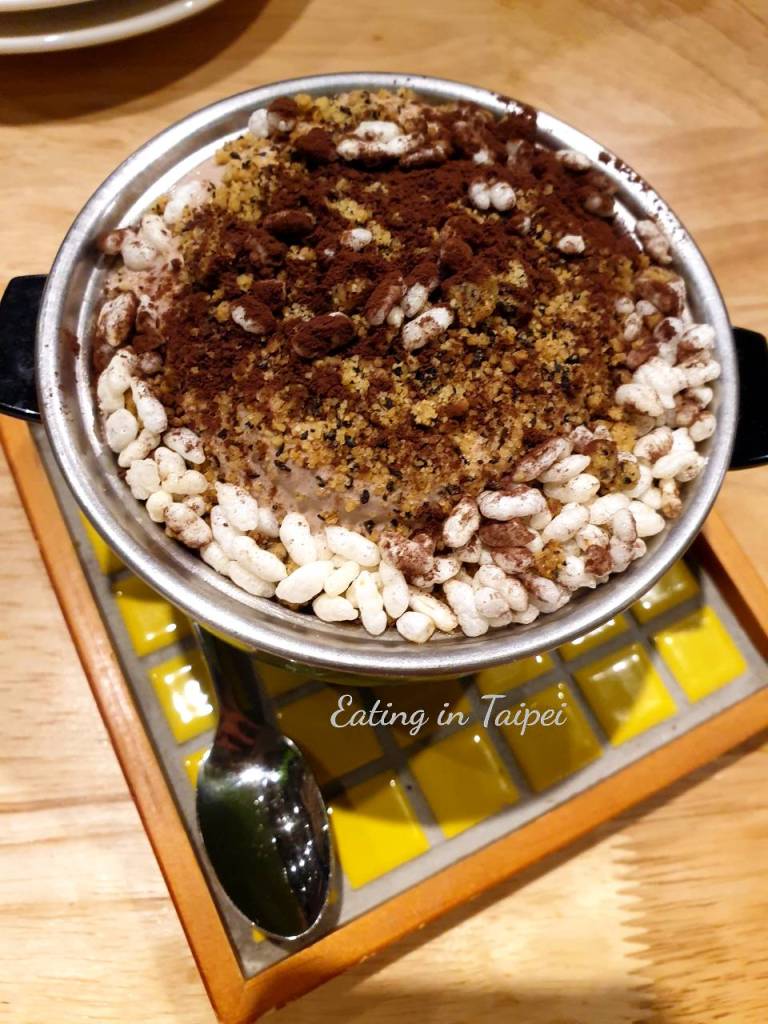 The Cocoa "Tea-Ramisu" was light, fluffy. and delicious