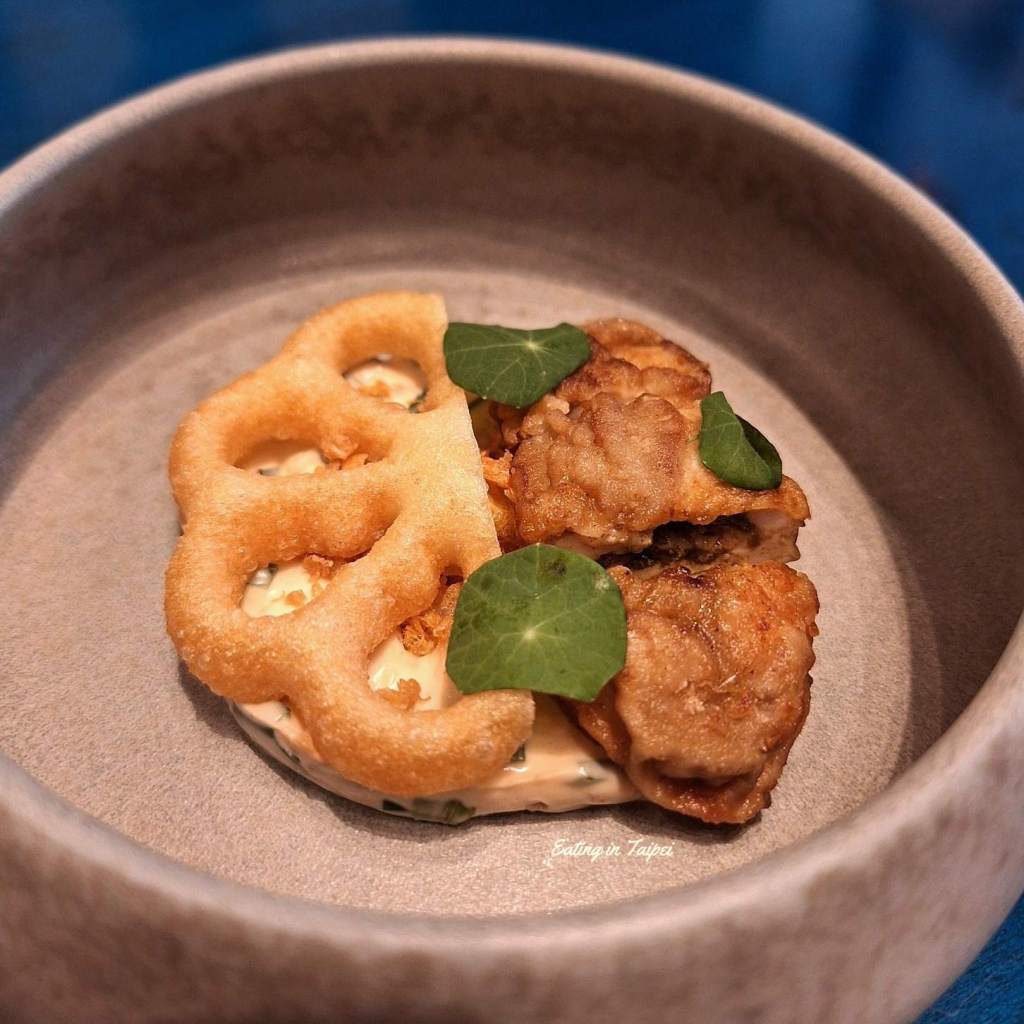 Silks Place Tainan Infinity Japanese oyster leek cheese